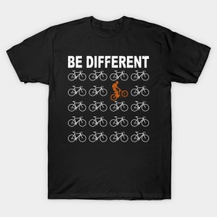 Mountain Bike Jersey Be Different Mountain Biker Jersey T-Shirt